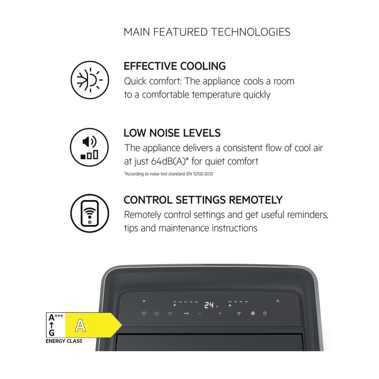 AEG 14000 BTU Smart Portable AC - Comfort 6000 Series