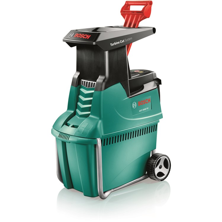 Bosch AXT25TC 2500W Garden Shredder - Green