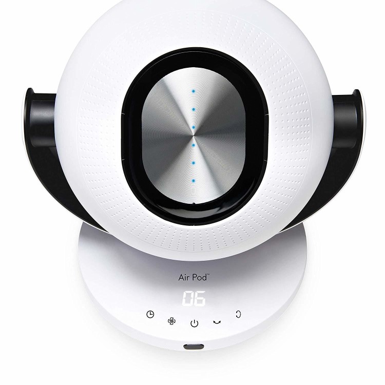AirPod 10 inch Bladeless Fan with 6 Speeds and Oscillation Function - White