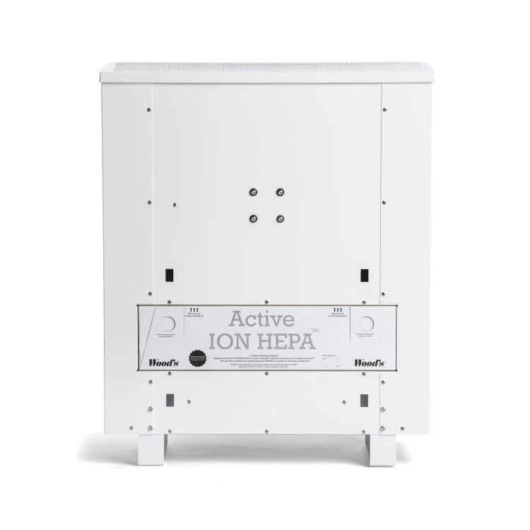 AirPure310Air Purifier with Active ION HEPA Filter 274 m³/h CADR Steel Housing Ultra-Low Energy Ideal for Allergies & Bedrooms