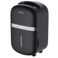 Refurbished electriQ Aqua-Dry 5L Compact Compressor Dehumidifier with Anti-Odour Filter - Black Refurbished electriQ Aqua-Dry 5L Compact Compressor Dehumidifier with Anti-Odour Filter - Black