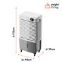 Refurbished electriQ Arctic 55L Evaporative Air Cooler