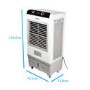 GRADE A3 - electriQ 60L Evaporative Air Cooler and Air Purifier with anti-Bacterial Ioniser for areas up to 80 sqm