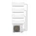 Argo-4MS9K9K9K9K Argo 4Way Multi-split SmartApp WiFi Ready Wall Air Conditioner with 4x 9000 BTU indoor units to a single outdoor needs usb wifi sticks for smart