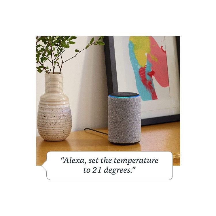 Amazon Echo Plus 2nd Gen - Heather Grey Fabric