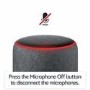 All-new Amazon Echo 3rd Generation Smart speaker with Alexa Charcoal Fabric