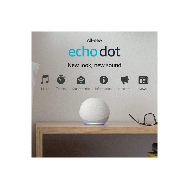 Amazon Echo Dot 4th Gen - White