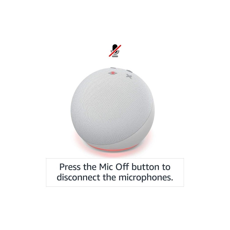 Amazon Echo Dot 4th Gen - White