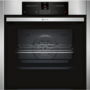 Neff B15CR32N1B N70 Electric Built-in Single Oven With EcoClean Liners - Stainless Steel