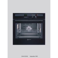 B1641S2GB Neff Single Circotherm Super Electronic Hydro Clean Oven