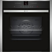 GRADE A1 - NEFF B27CR22N1B built-in/under single oven Electric Built-in  in Stainless steel