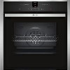 GRADE A1 - NEFF B27CR22N1B built-in/under single oven Electric Built-in  in Stainless steel