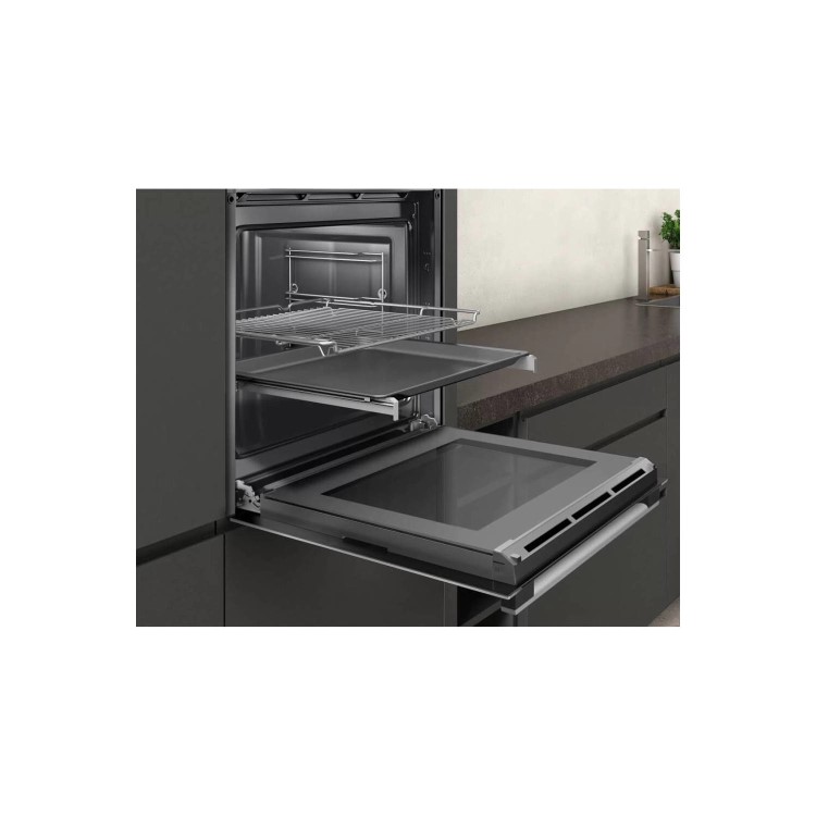 Neff N50 Single Oven with Catalytic Cleaning - White