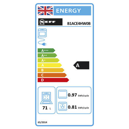 Neff N50 Single Oven with Catalytic Cleaning - White