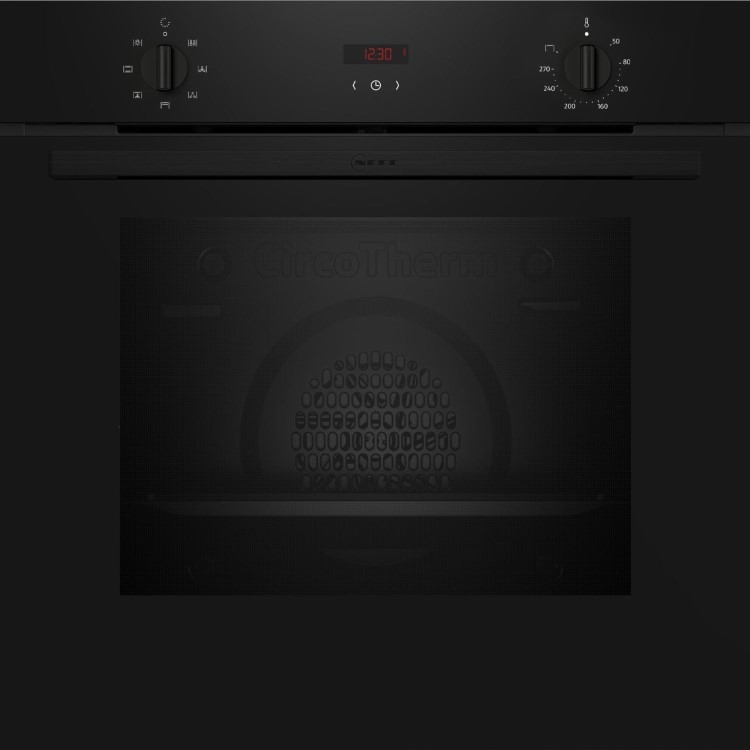 Neff N30 Electric Single Oven - Black