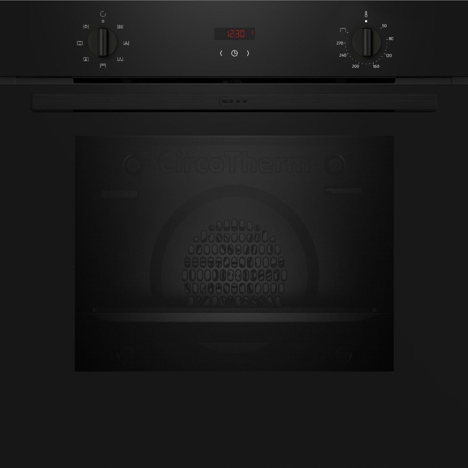 Neff N30 B1DCC0AK3B Electric Single Oven - Black