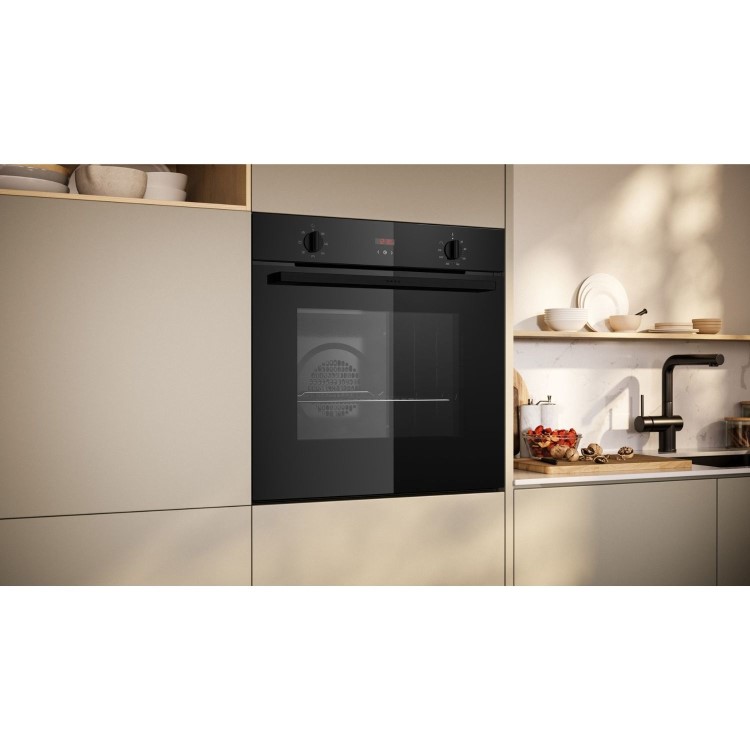 Neff N30 Electric Single Oven - Black