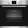 GRADE A1 - Neff B1HCC0AN0B 5 Function Single Oven With LCD Display - Stainless Steel