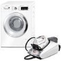 Bosch 9kg 1400rpm Freestanding Washing Machine White With  Steam Generator Iron