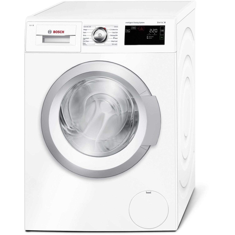 GRADE A2 - Light cosmetic damage - Bosch WAT28660GB Serie 6 i-Dos 8kg 1400rpm Freestanding Washing Machine White
