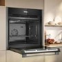 Refurbished Neff N70 B24CR31G0B 60cm Single Built In Electric Oven Graphite