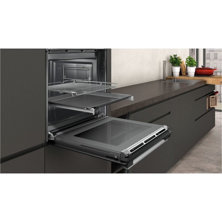 Neff N50 Electric Built-in Single Oven - Stainless Steel