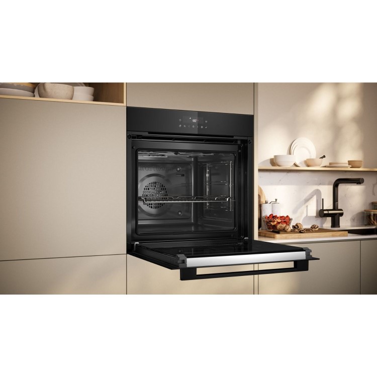 Neff N30 Built-In Electric Single Oven - Black