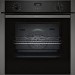 Neff N50 B3ACE4AG3B Slide and Hide Electric Single Oven - Graphite