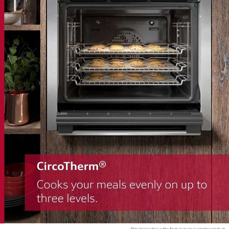 Neff N50 B3ACE4AN3B Slide and Hide Electric Single Oven - Stainless