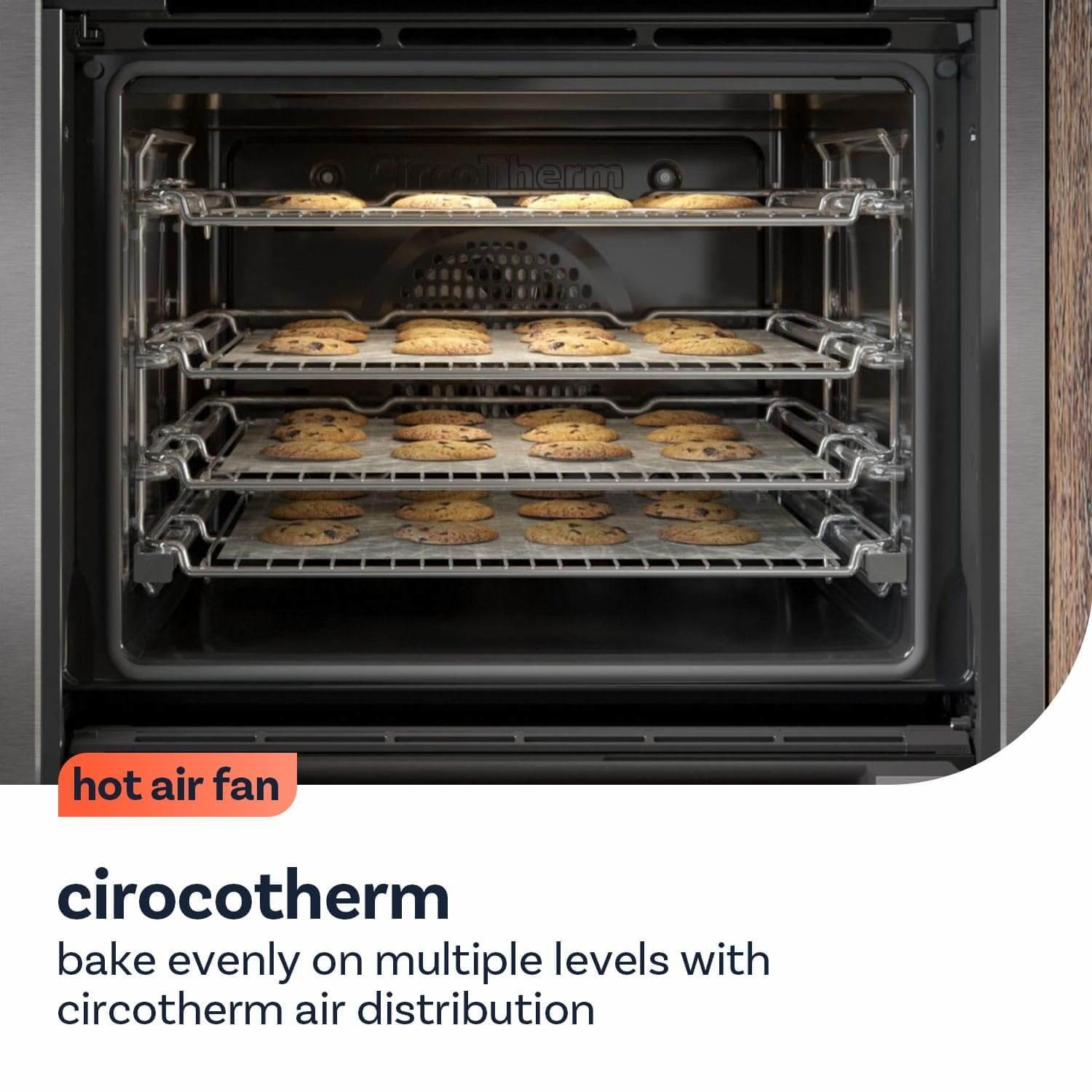 Neff N50 Slide & Hide Electric Single Oven Stainless Steel B3ACE4HN0B