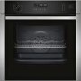 Neff N50 Slide & Hide Electric Single Oven - Black