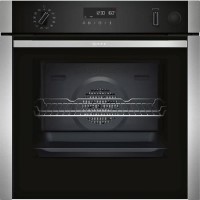 Neff N50 Slide & Hide Electric Single Oven - Stainless Steel