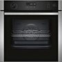 Neff N50 Slide & Hide Electric Single Oven - Stainless Steel