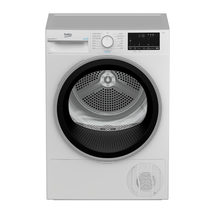 Beko SteamCure 9kg Heat Pump Tumble Dryer - White