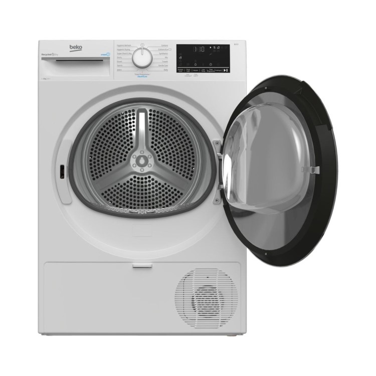 Beko SteamCure 9kg Heat Pump Tumble Dryer - White
