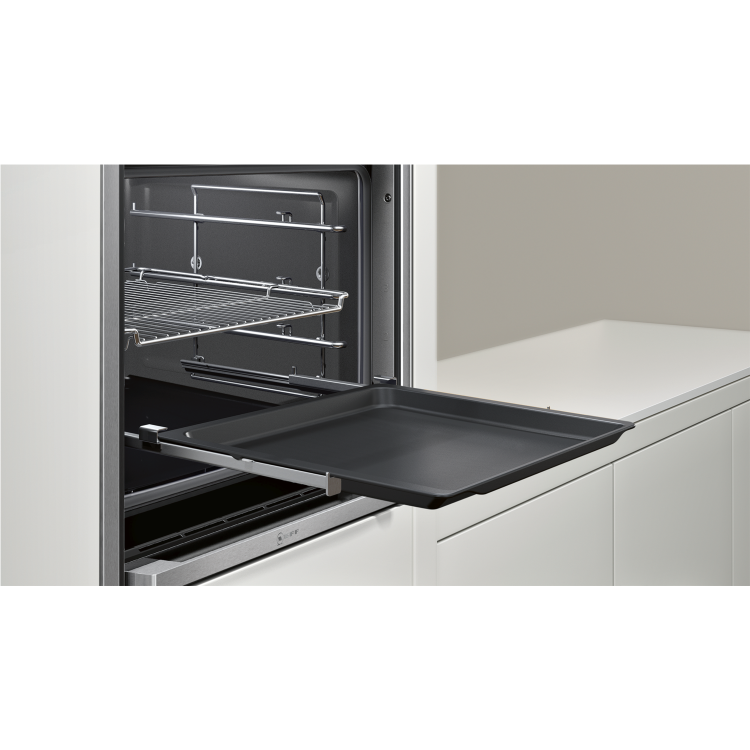Neff B47CS34N0B N90 Touch Control Slide And Hide Electric Built-in Single Oven - Stainless Steel