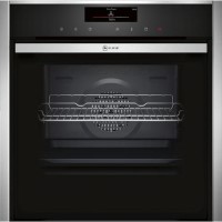 Neff B48FT78N1B N90 FullSteam Multifunction Built-in Steam Oven With Slide and Hide - Stainless Steel