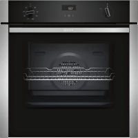 GRADE A1 - NEFF B4ACF1AN0B N50 6 Function Slide And Hide Single Oven With Catalytic Cleaning - Stainless Steel