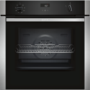 GRADE A1 - NEFF B4ACF1AN0B N50 6 Function Slide And Hide Single Oven With Catalytic Cleaning - Stainless Steel
