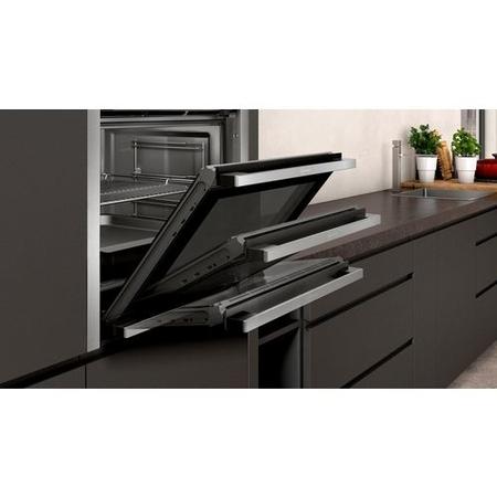 GRADE A1 - NEFF B4ACF1AN0B N50 6 Function Slide And Hide Single Oven With Catalytic Cleaning - Stainless Steel