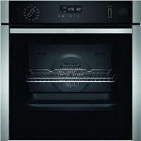 Refurbished Neff N50 Slide & Hide Electric Single Oven with added Steam Function and Catalytic Cleaning - Stainless Steel
