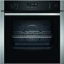 Refurbished Neff N50 Slide & Hide Electric Single Oven with added Steam Function and Catalytic Cleaning - Stainless Steel