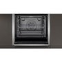 Refurbished Neff N50 Slide & Hide Electric Single Oven with added Steam Function and Catalytic Cleaning - Stainless Steel