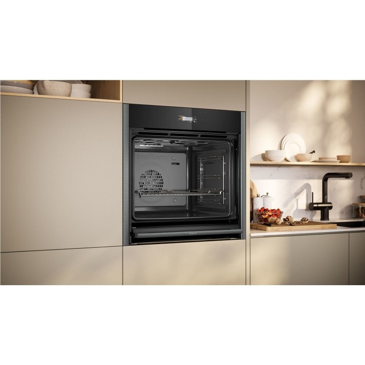 Neff N70 B54CR31G0B Slide and Hide Electric Oven - Graphite Grey