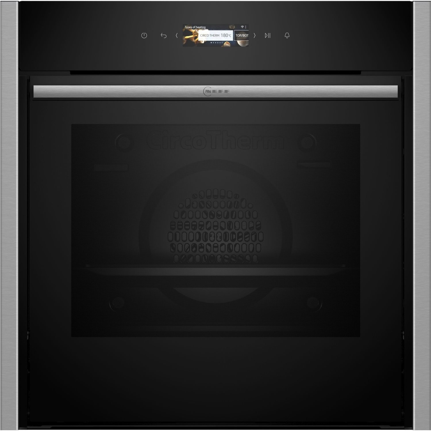 Neff B54CR31N0B N70 Slide & Hide Electric Oven - Stainless Steel
