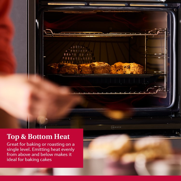 Neff N70 B54CR71G0B Slide and Hide Single Oven - Graphite Grey