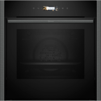 Neff N70 B54CR71G0B Slide and Hide Single Oven - Graphite Grey Neff N70 B54CR71G0B Slide and Hide Single Oven - Graphite Grey