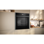 Neff N70 B54CR71G0B Slide and Hide Single Oven - Graphite Grey