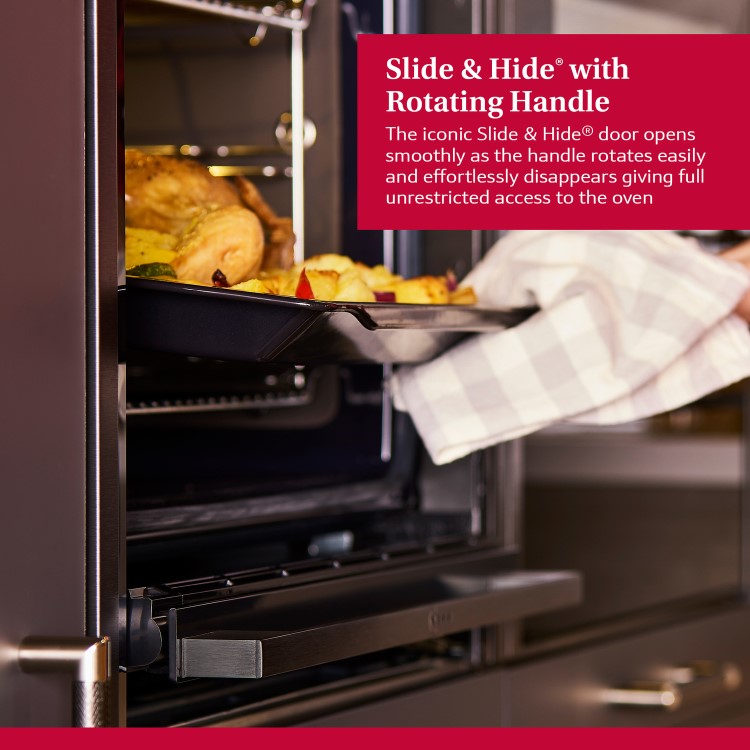 Neff N70 B54CR71G0B Slide and Hide Single Oven - Graphite Grey