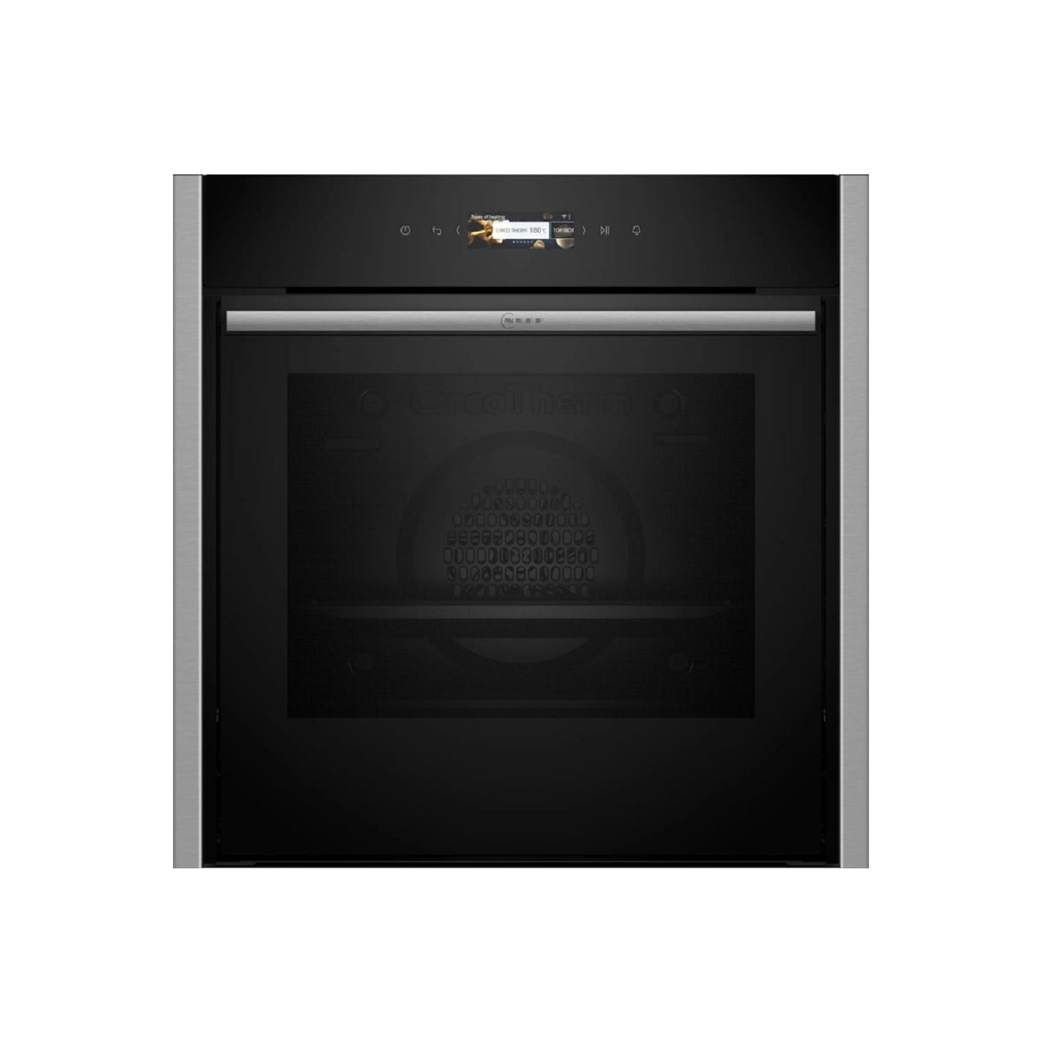 Neff B54CR71N0B N70 Slide & Hide Electric Oven - Stainless Steel
